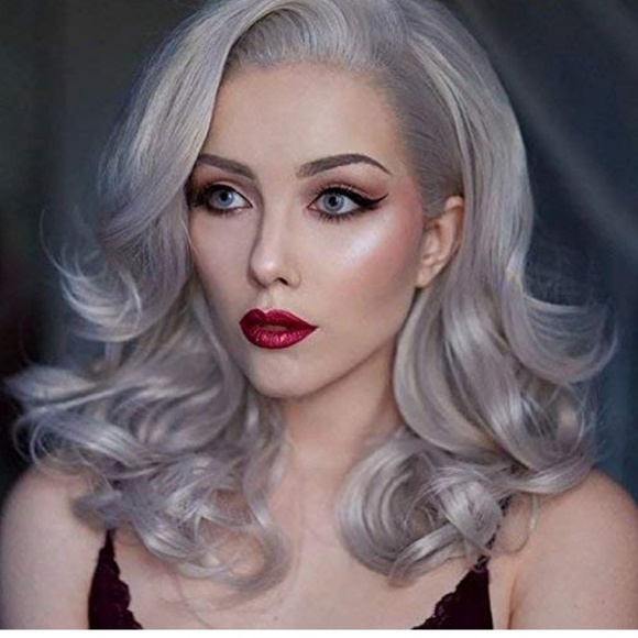 Gray Beauty Lace Front Wig main image 6